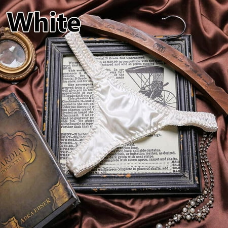 

Women Sexy Silk Satin G-String Briefs Underwear Thongs Knickers Panties Lingerie