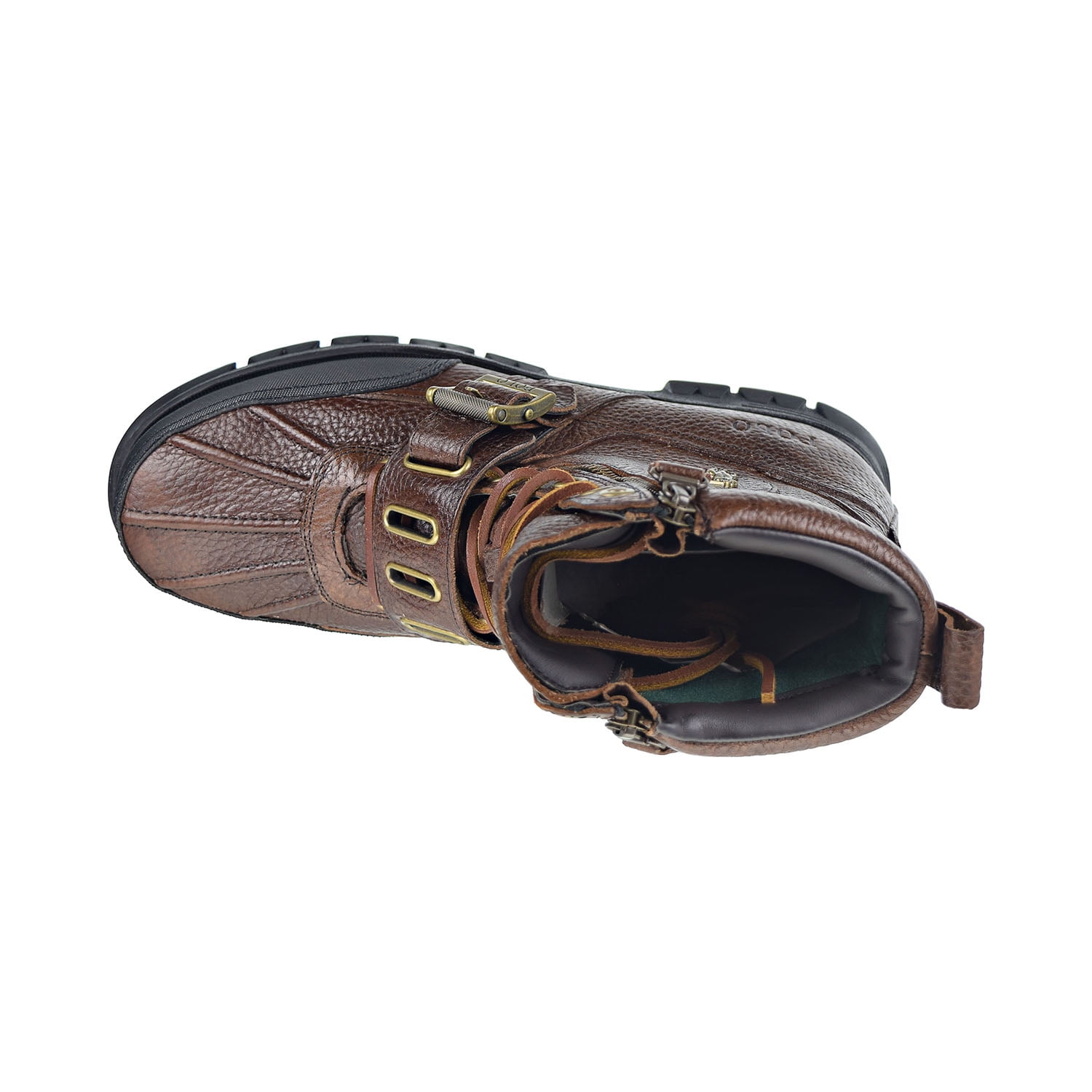 Polo Ralph Lauren Men's Andres III Leather Boots, Briarwood