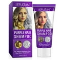thumbnail image 2 of Hauiodp Purple Shampoo for Blonde, Bleached, Silver, or Brown Highlighted Hair 100ml, Let Hair Gray To Grandma Gray Soft Nourish Dry Hair, 2 of 9