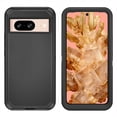 thumbnail image 4 of Asuwish Compatible with Google Pixel 8 5G Phone Case Hybrid Rugged Shockproof Hard Protective Drop Proof Full Body Heavy Duty Mobile Cell Cover for Pixel8 Eight Women Men Black, 4 of 9