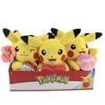 thumbnail image 2 of Pokemon Plush  8" Pikachu with Heart Pillow Multi-color, 2 of 2