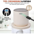 thumbnail image 4 of 4-in-1 Small Food Processor with Bowl, OGEDNAC Electric Food Chopper, 4 Bowls, Meat Grinder, Small Blender for Baby Food & Vegetables, Beige, 4 of 11