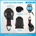 thumbnail image 2 of 3-Piece Pet Grooming Tool Set: Suction Cup Hook, Adjustable Restraint Rope & Storage Bag - Perfect for Dogs & Other Pets!, 2 of 4