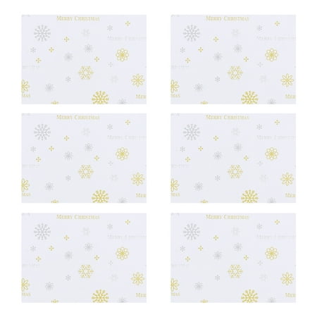 

Frcolor 1000 Pcs 1 Set Christmas Theme Nougat Wrappers Snack Storage Pouches (White)