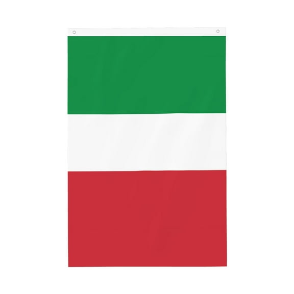 Double Sided House Flag Flag Of Italy Garden Flag For Outside Room House Yard Indoor (2x3ft)