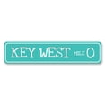 thumbnail image 2 of Key West Mile Marker Novelty Decor, Metal Wall Sign - 4x18 Inches, 2 of 4
