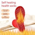thumbnail image 4 of 4 Pair Self-Heating Socks for Men Women Unisex Therapy Socks Washable Anti-Freezing Self Heating Socks Insulated Cold Weather for Outdoor Hunting Camping Hiking Skiing, 4 of 7