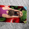 thumbnail image 5 of Fruit Yoga Blanket with Storage Bag, 72.8"x26.8" - Yoga, Pilates, and Fitness - Includes Yoga Towel and Mat Towel, 5 of 6