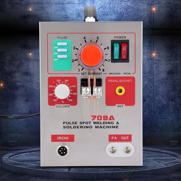 Soldador Por puntos BuyWeek máquina de soldadura Por batería 3,2 KW