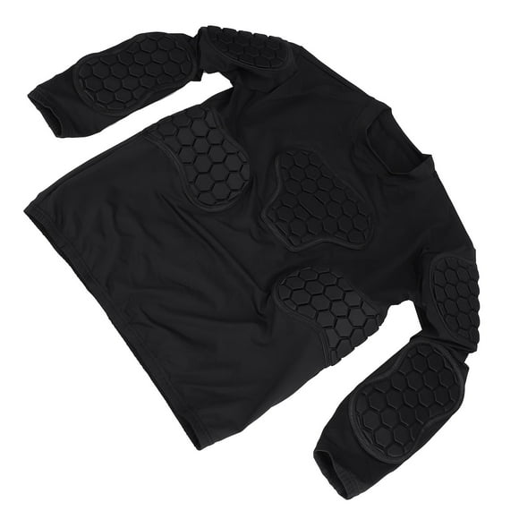 Goalie Jersey,Long Sleeve Mens Goalkeeper Armor Football Protective Gear for Soccer Basketball