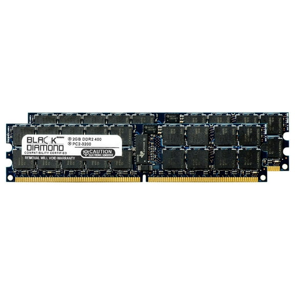4GB 2X2GB Memory for SuperMicro H8Q Series H8QME-2  H8QMI-2 H8QMI-2  ECC Registered DDR2 PC2-3200