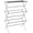 Chrome, variant on Basics Foldable Portable Clothes Drying Rack for Indoor Air Drying, Collapsible Design, 14.5" D x 29.5" W x 41.8" H, White