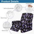 thumbnail image 5 of Xoenoiee Purple Butterfly Star Pattern Recliner Chair Cover, Stretch Recliner Covers, Washable Lazy Boy Recliner Chair Covers, Anti-Slip Furniture Protector Recliner Slipcovers for Dog Kid, 5 of 7