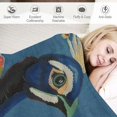 thumbnail image 3 of Orinice Art Nouveau Warm Lightweight Blanket Soft Fleece Throw Blanket for All Seasons, Living Room Sofa Decor, Cow Gifts, Multiple Sizes Available 50x60in, 3 of 6