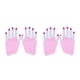 thumbnail image 2 of Qarigey Guantes sin dedos para mujer Accesorios Emo Decoración Actividades al aire libre Buena elasticidad Clima frío rosa claro corto Rosa claro corto 2Conjunto, 2 of 6
