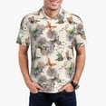 thumbnail image 5 of Wukai Flying Butterflies-1 Men’s Polo Shirts,Quick-Dry Athletic Shirt,Classic Fit Shirts-X-Large, 5 of 8