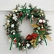 thumbnail image 4 of Árbol de Navidad Guirlanda 48 Piezas de Borgoña Terciopelo Árbol de Navidad Arco Puerta Corona Decoración Retro Corona Arco Decoración Árbol de Navidad, 4 of 8