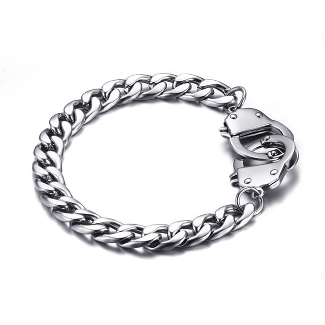 Sonducket Bracelet Chain Stainless Jewelry Link Promise Accessories Trendy Decoration Wristband Fashion Presents Type3
