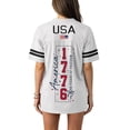 thumbnail image 7 of 250th Anniversary Usa Shirt Women Casual Short Sleeve Tshirts Fashion 250 Year American Anniversary Shirt, 7 of 7