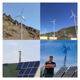 thumbnail image 3 of 2000W Wind Turbine Generator Complete Set 48V 96V Free Energy Generators Windmill With MPPT Controller Inverter ,Easy Installation, 3 of 5