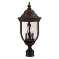 thumbnail image 2 of Savoy House Castlemain Post Lantern in Black with Gold, 2 of 3