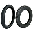 thumbnail image 3 of Tire Tube Set Rubber: 2 Sets Replacement Tire Bicycle Inner Tube for Kids Bike, 3 of 9
