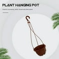thumbnail image 4 of Hongchegh plant hanger pot 6 Sets Hanging Flowerpot Plastic Planter Decorative Orchid Hanging Pot, 4 of 11