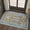 ARN1463-VINE, variant on 5x7 Washable Rugs for Living Room and Bedroom, Machine Washable Non Slip Low Pile Lightweight Area Rugs, Print Pattern Modern Farmhouse Decor Floor Rug, Leopard Rose Quartz