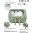 thumbnail image 2 of Bolsa de maquillaje Popvibe Small Clear Mini Travel Green, 2 of 9