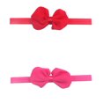 thumbnail image 2 of 12-Piece Chiffon Flower Bow Headband Set for Toddlers & Babies – Adorable, Comfortable Hair Bands for Kids TIKA, 2 of 4