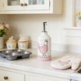 thumbnail image 4 of weibbin Easter Ceramic Storage Canister - Relief Chicken Design for Kitchen, 8 Inch Tall, Pink, 4 of 6