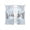 Blue, variant on Laundry Blue Sheer Curtains 72 Inch Length 2 Panels Set, Vintage Boho Modern Country Style Flower Voile Window Treatment Rod Pocket Curtains Sheers Drapes for Bedroom/Living Room/Kitchen 52"x72"x2