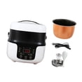 thumbnail image 4 of yuksok Car Rice Cooker Multi Use Mini Rice Cooker for Auto Outdoor Trips Travel 12V for Cars, 4 of 9
