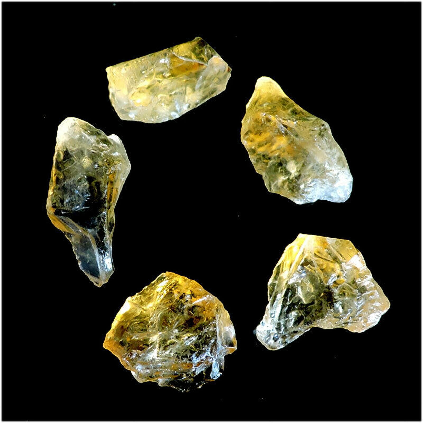 5pcs Lot 60.20Cts Natural Golden Orange Citrine Gems Facet Rocks Rough