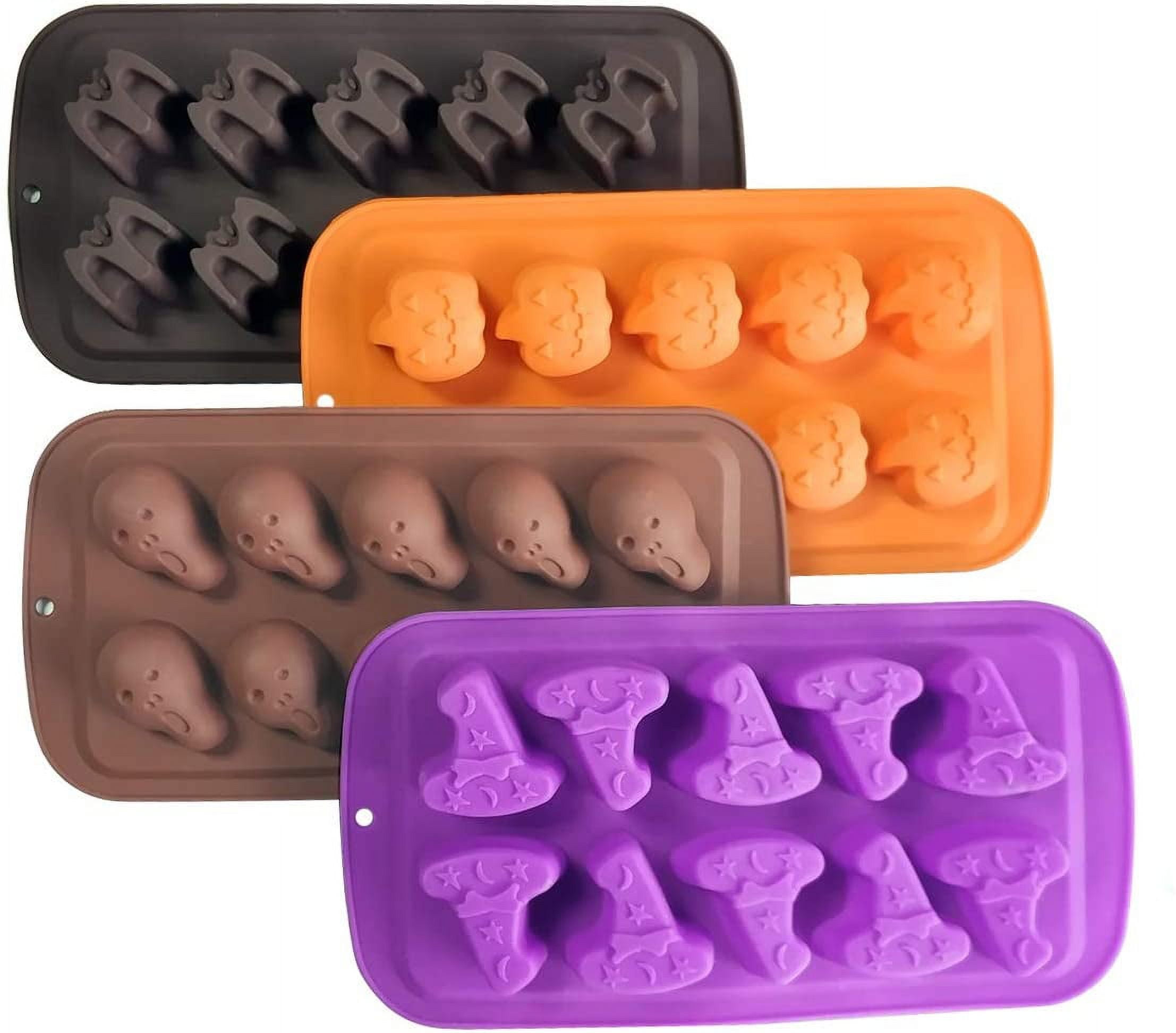 Mold, Candy Mold, Sweet Chocolate Moulds, Silicone Bakeware Molds, Mini Gummy  Mould, Chocolate Mold With Droppers, Ice Cube Trays, Thanksgiving Chrismas  Halloween Party Supplies - Temu
