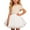 White, variant on Gbsyewxs Mardi Gras Outfit For Girls Tutu Tulle Princess Girl Skirts Floral Print Elastic Waistband Carnival Performance Festival Skirt For Girls Black Size 2-3 Years