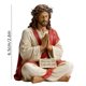 thumbnail image 3 of Decoración del hogar, decoración de habitaciones, decoración de pared, figura de escritorio hecha a mano, estatua de Cristo sentado, estatua decorativa religiosa para estantes, artículos de escritorio, 3 of 6