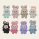 thumbnail image 2 of Christmas gifts for women Labubu doll POP mart labubu 8PC Plush Stuffed Toys Soft Throw Pillow Decorations, Kids Birthday Party Preferred Gift For Christmas,Holidays, Birthdays, 2 of 3