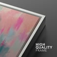 thumbnail image 5 of IDEA4WALL Framed Canvas Print Wall Art Set of 3 Colorful Abstract Prints Minimalist Modern Wall Art Preppy Room Art Prints Rainbow Vividness Pastels Artwork for Home Decor - White 24"x36"x3, 5 of 5