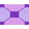 thumbnail image 1 of Ahgly Company Indoor Purple Rectangle Patterned Area Rugs, 4' x 6', 1 of 1