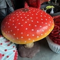 thumbnail image 6 of Large Red Mushroom Over Sized Statue, 6 of 8