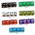 thumbnail image 3 of OOKWE 4pcs Dice Shape Car Truck Wheel Tire Air Valve Stem Cover Dust Cap Bicycle Valve Acces,7 Colors, 3 of 19