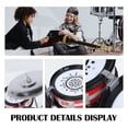 thumbnail image 4 of 1 Set Of Children Drum Set Beginners Practice Drum Simulation Drum Set For Kids, 4 of 8
