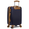 thumbnail image 3 of Dejuno Legion Hardside 3-Piece Spinner TSA Combination Lock Luggage Set - Navy, 3 of 7