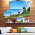 thumbnail image 3 of Long Panorama avec Petite Forêt - Impression sur Toile Paysage, 3 of 4