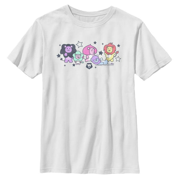 Boys KPop Demon Hunters Saja Friends Mascots T Shirt