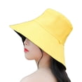 thumbnail image 2 of Joernso Dual Side Women Fashion Outdoor Anti-UV Large Brim Fisherman Hat Bucket Cap, 2 of 8