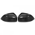thumbnail image 2 of 2pcs Dry Carbon Fiber Rear View Mirror Cover Replacement Wing  Car Refitting Fits for X5 X6 F15 F16, 2 of 8