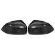 thumbnail image 1 of Cubierta de espejos exteriores para automóvil, 2 piezas Cubierta de espejo retrovisor de fibra de carbono seca Reemplazo de tapa de ala Ajuste de reacondicionamiento de automóvil para X5 X6 F15 F16, 1 of 13