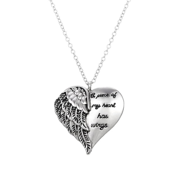 Qarigey Colgante en forma de corazón, cadena de aleación para el cuello, collar para mujeres y niñas, joyería, accesorios para el cuello, Ropa, zapatos y accesorios Miscelánea